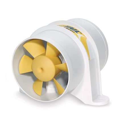 Pentair Shurflo YELLOWTAIL4" Marine Blower - 12 VDC, 215 CFM 277-4110